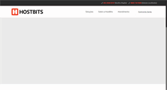 Desktop Screenshot of hostbits.com.br
